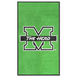 Marshall 3X5 High-Traffic Mat with Durable Rubber Backing - Portrait Orientation