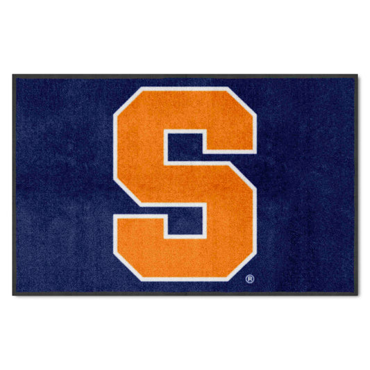 Syracuse 4X6 High-Traffic Mat with Durable Rubber Backing - Landscape Orientation