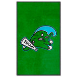 Tulane 3X5 High-Traffic Mat with Durable Rubber Backing - Portrait Orientation