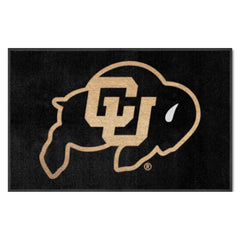 Colorado Buffaloes 4X6 High-Traffic Mat with Durable Rubber Backing - Landscape Orientation - Colorado