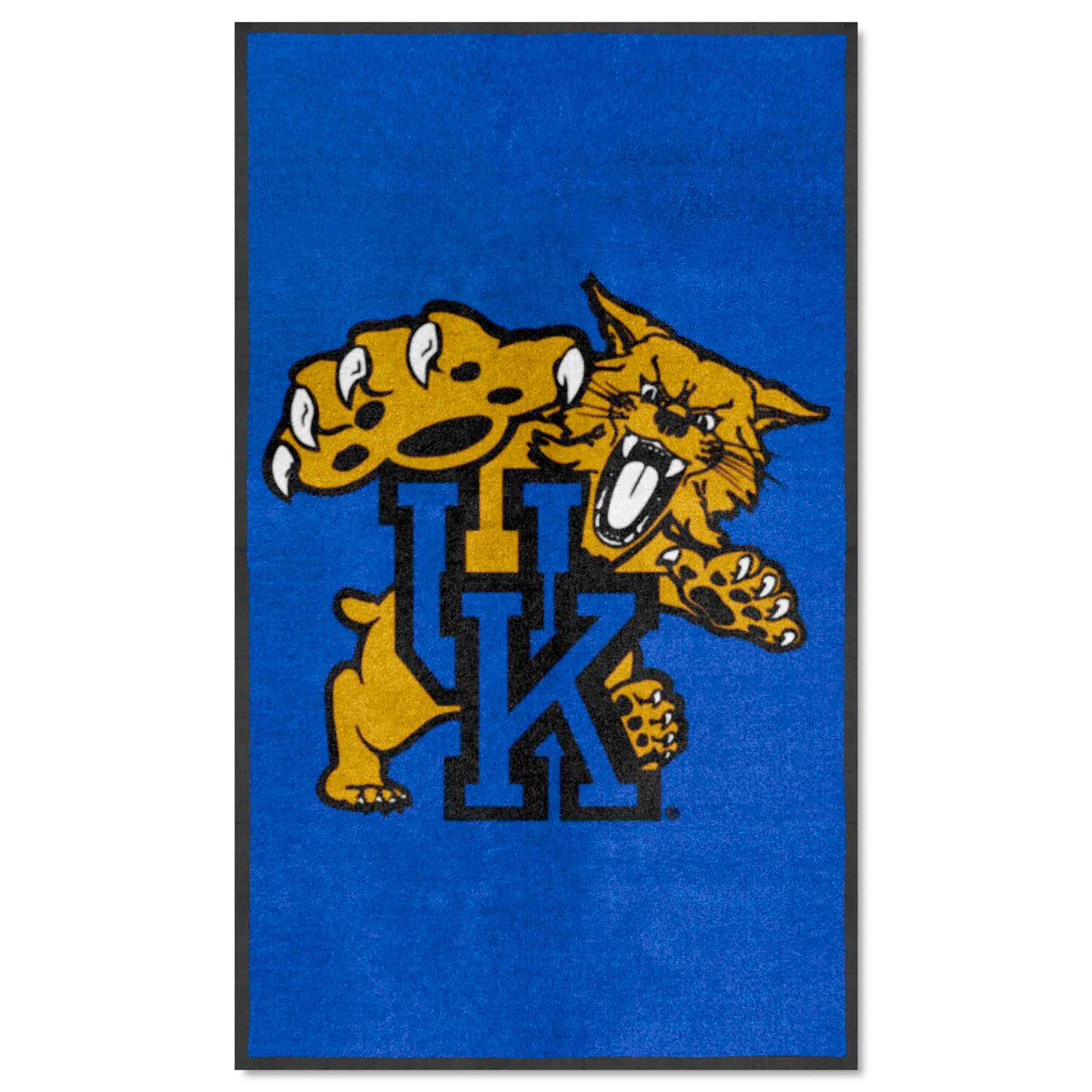 Kentucky 3X5 High-Traffic Mat with Durable Rubber Backing - Portrait Orientation