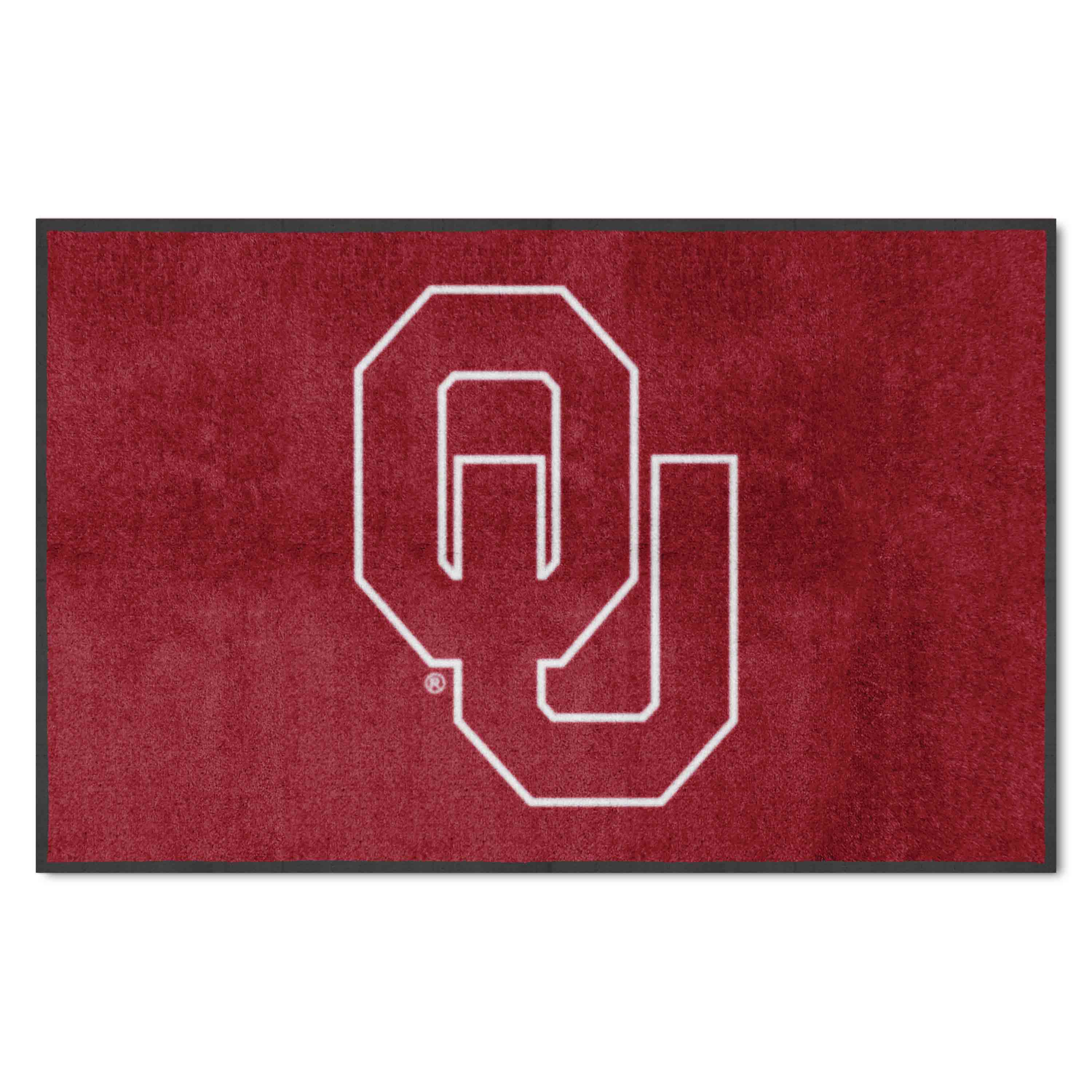 Oklahoma 4X6 High-Traffic Mat with Durable Rubber Backing - Landscape Orientation - Oklahoma