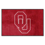 Oklahoma 4X6 High-Traffic Mat with Durable Rubber Backing - Landscape Orientation