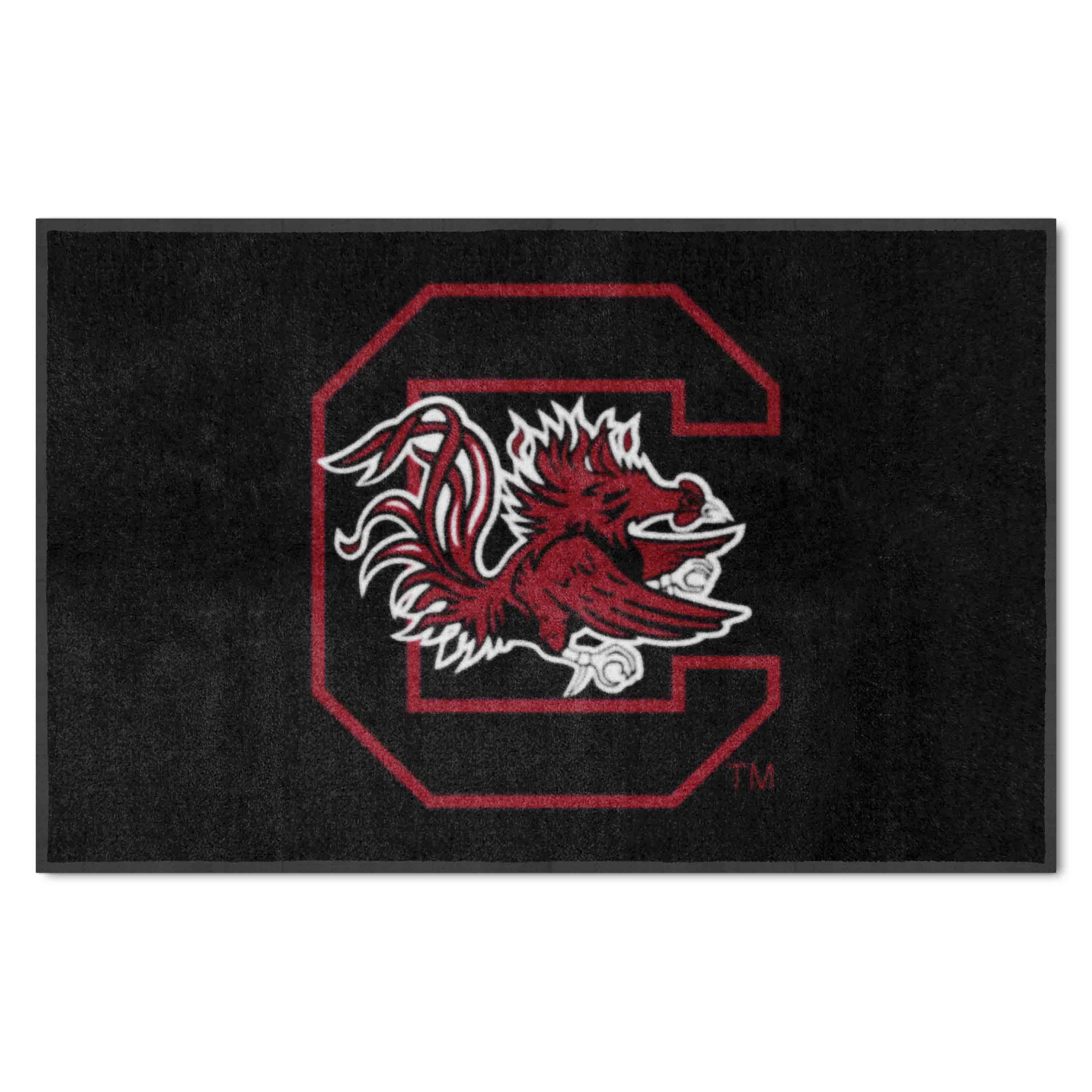 South Carolina 4X6 High-Traffic Mat with Durable Rubber Backing - Landscape Orientation