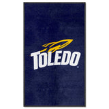 Toledo 3X5 High-Traffic Mat with Durable Rubber Backing - Portrait Orientation