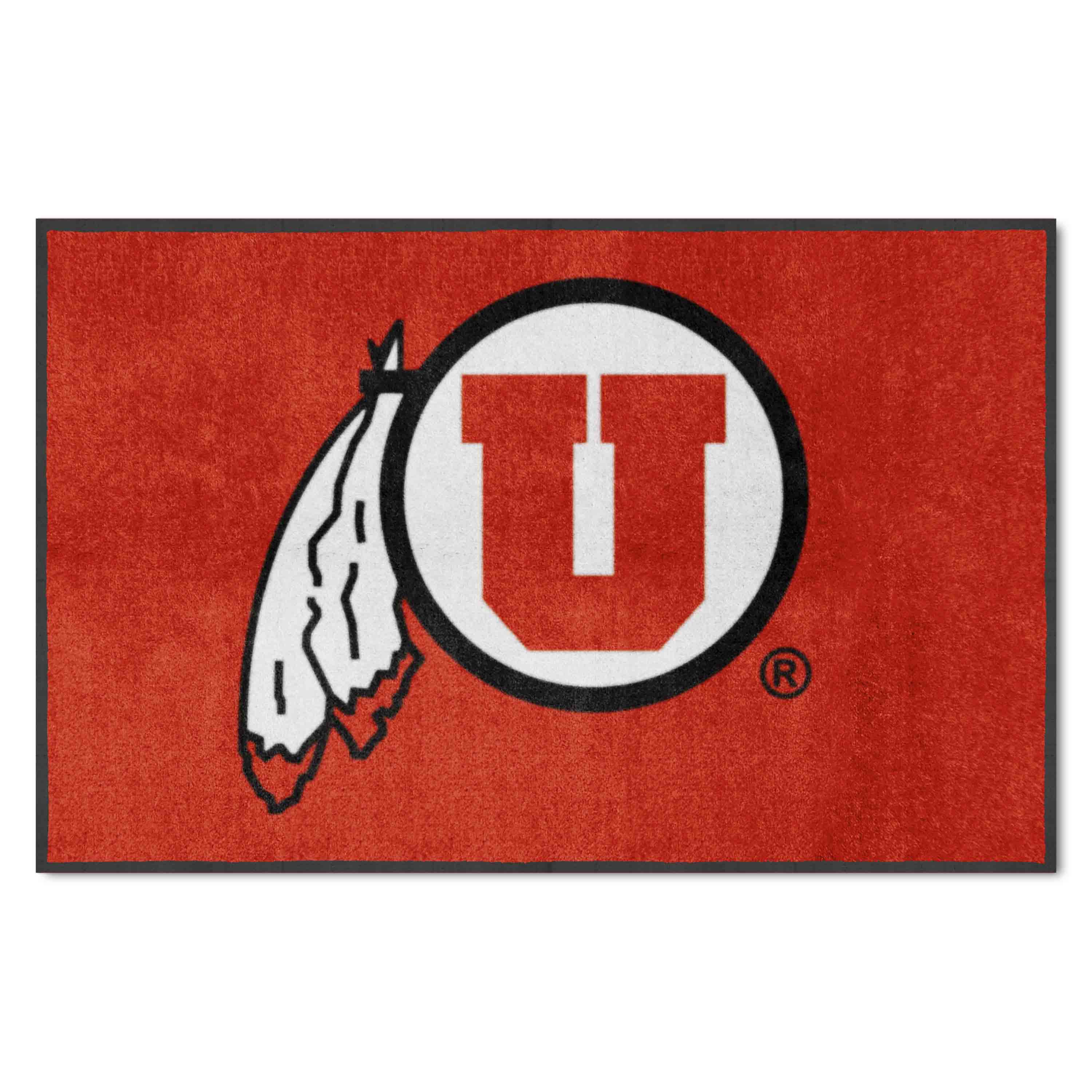 Utah 4X6 High-Traffic Mat with Durable Rubber Backing - Landscape Orientation - Utah