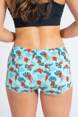 The Squawk Tease | Tropical Parrot Modal Boyshort Underwear