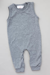 Heather Gray Tank One-Piece Jogger