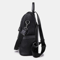 PU Leather Backpack Bag