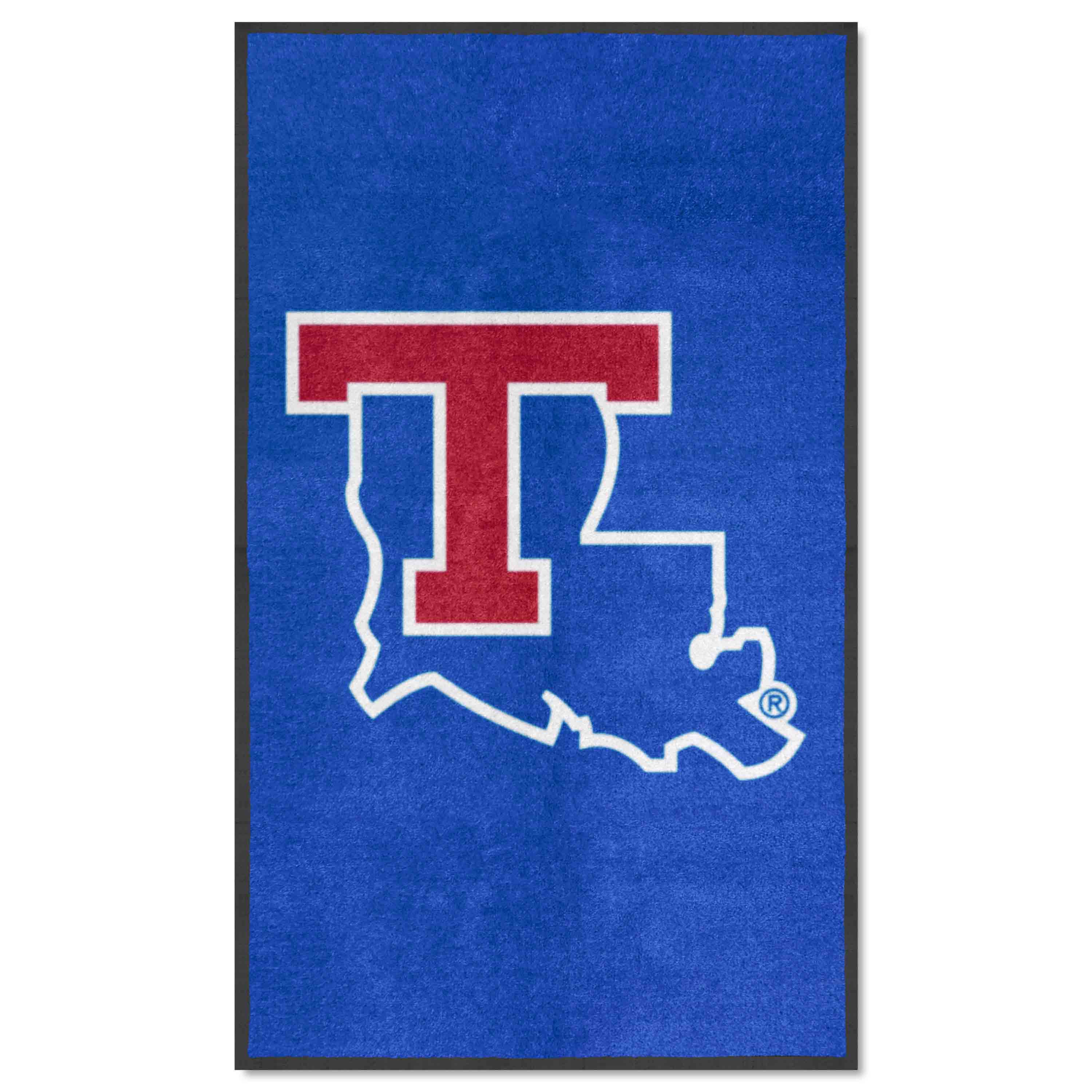 Louisiana Tech 3X5 High-Traffic Mat with Durable Rubber Backing - Portrait Orientation