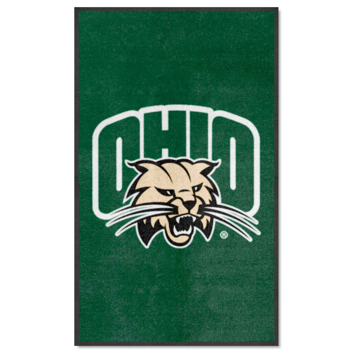 Ohio 3X5 High-Traffic Mat with Durable Rubber Backing - Portrait Orientation - Ohio