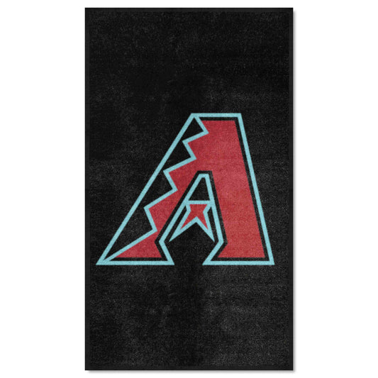 Arizona Diamondbacks 3X5 High-Traffic Mat with Durable Rubber Backing - Portrait Orientation