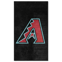 Arizona Diamondbacks 3X5 High-Traffic Mat with Durable Rubber Backing - Portrait Orientation