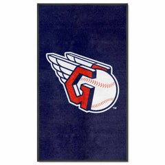 Cleveland Indians 3X5 High-Traffic Mat with Durable Rubber Backing - Portrait Orientation - Cleveland Indians