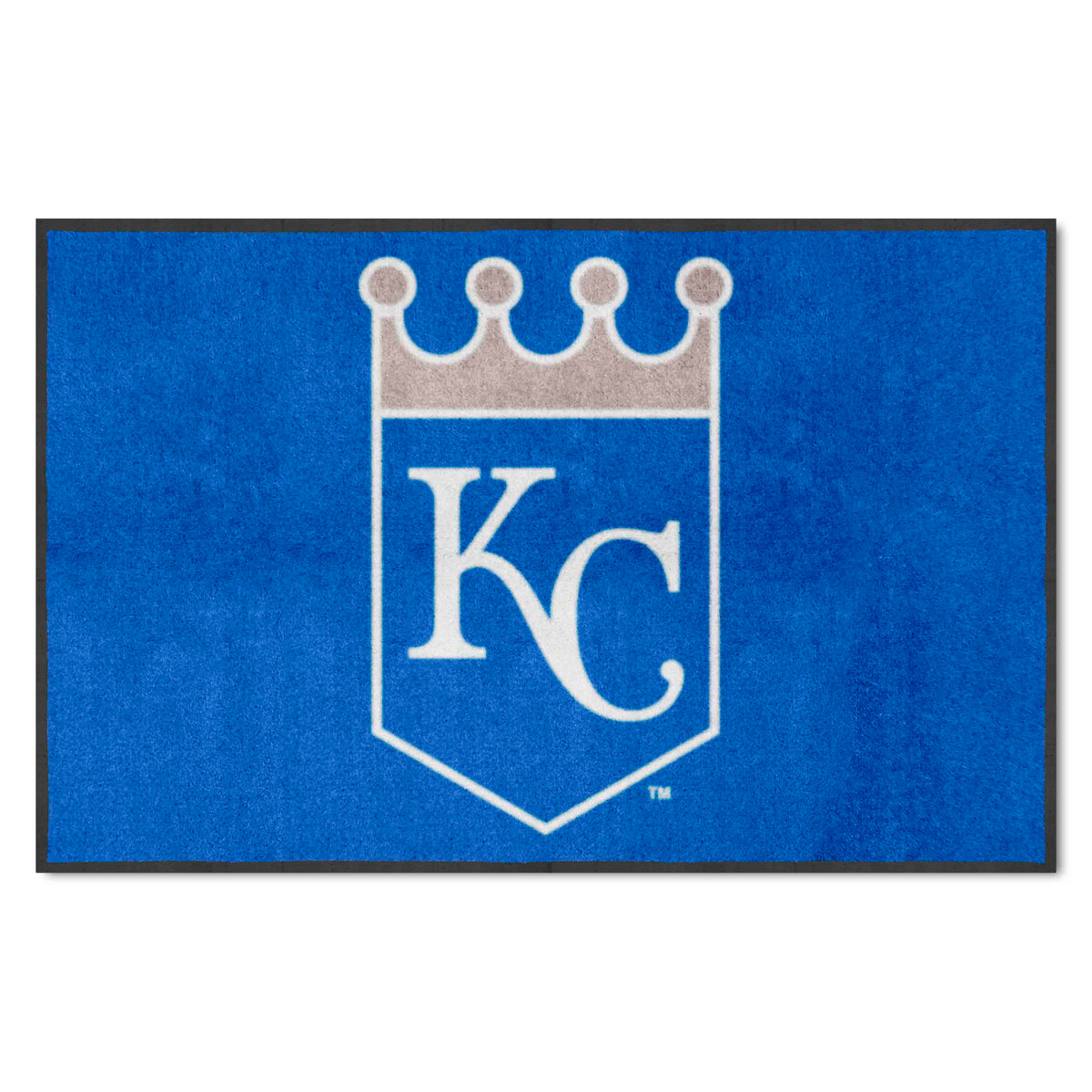 Kansas City Royals 4X6 High-Traffic Mat with Durable Rubber Backing - Landscape Orientation