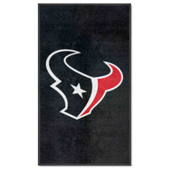 Houston Texans 3X5 High-Traffic Mat with Durable Rubber Backing - Portrait Orientation - Houston Texans