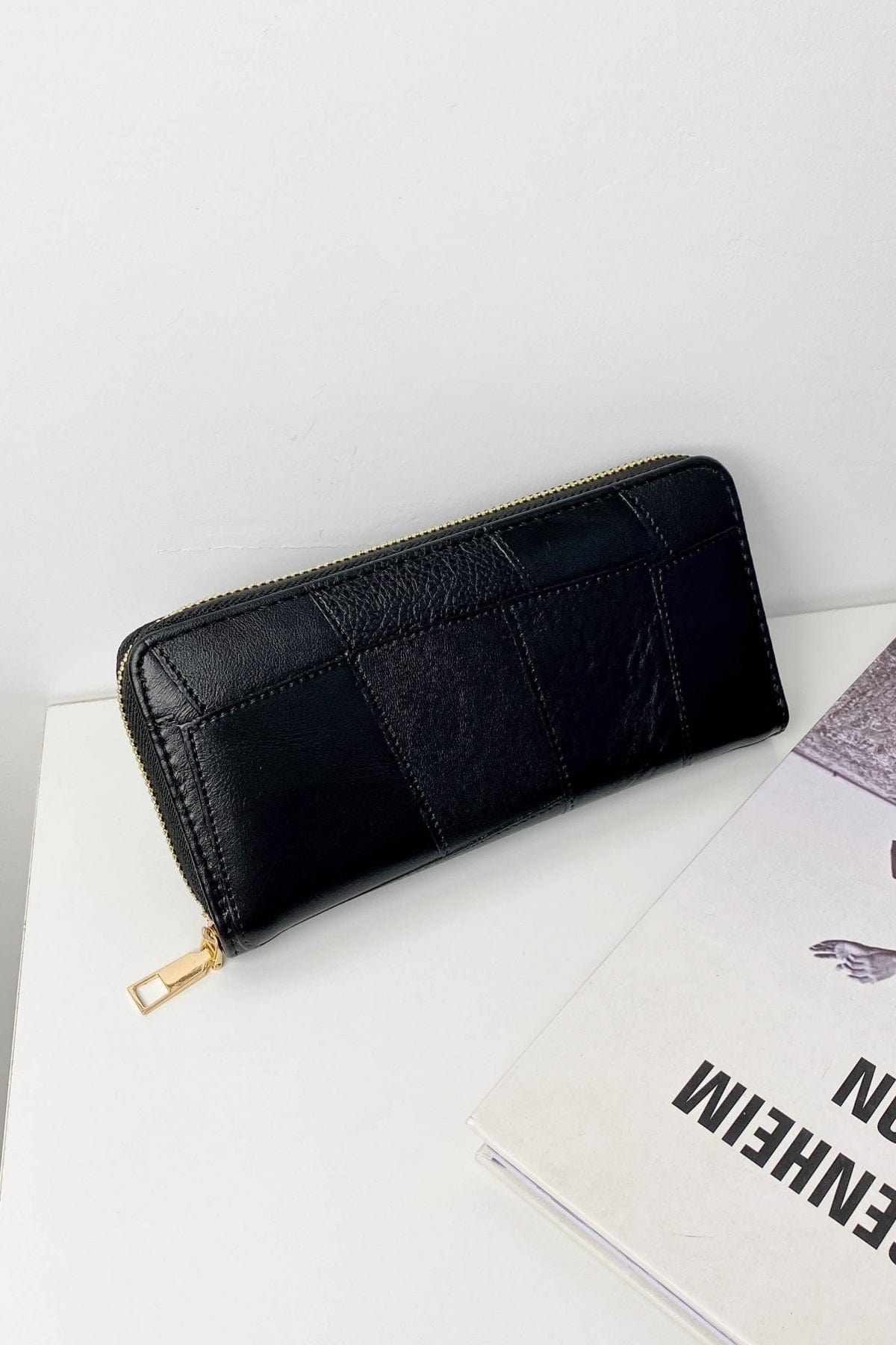 PU Leather Mulit-Interlayer Wallet - Trendsi