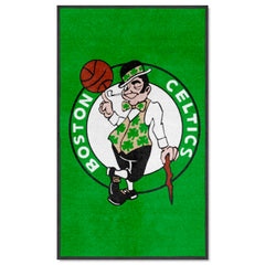 Boston Celtics 3X5 High-Traffic Mat with Durable Rubber Backing - Portrait Orientation