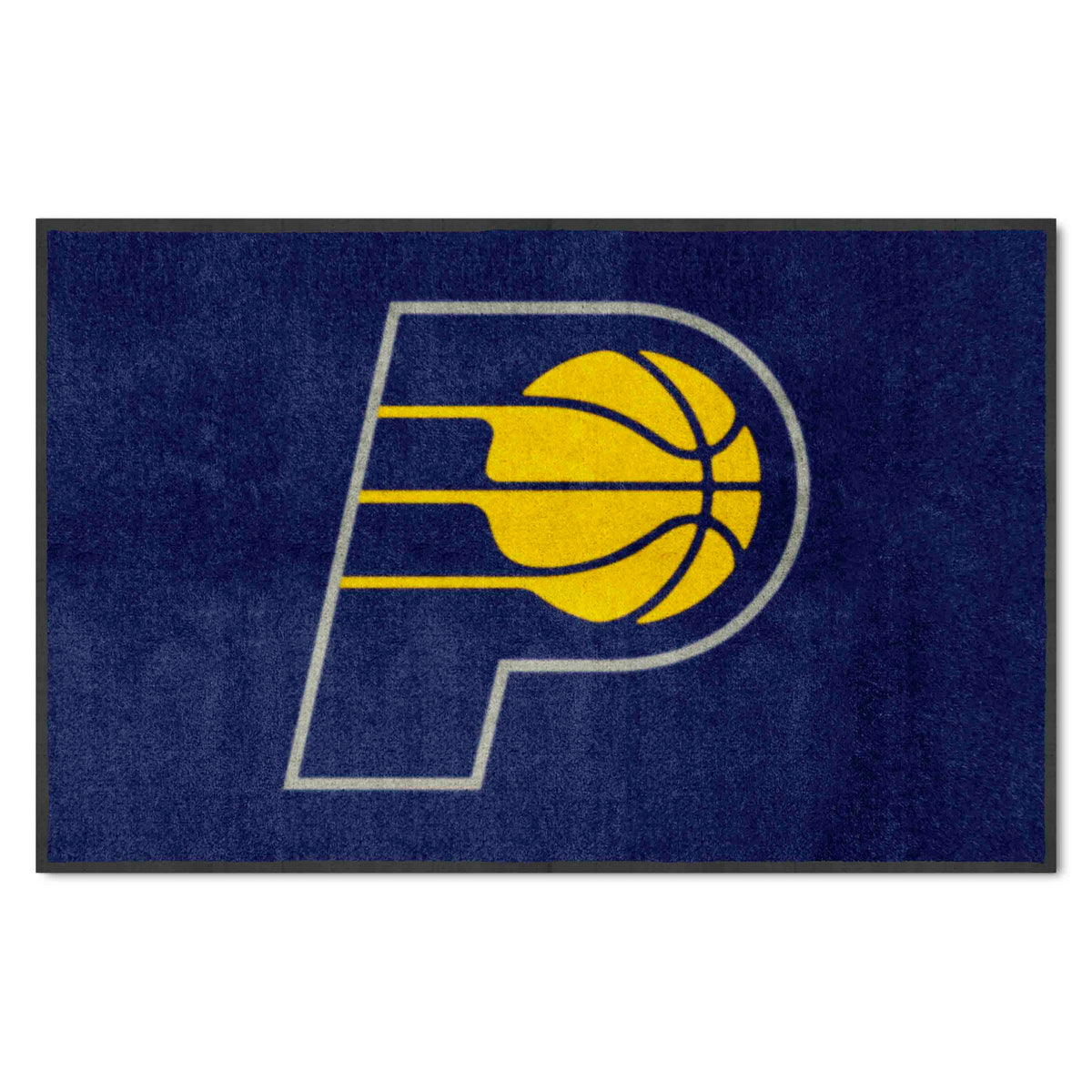 Indiana Pacers 4X6 High-Traffic Mat with Durable Rubber Backing - Landscape Orientation