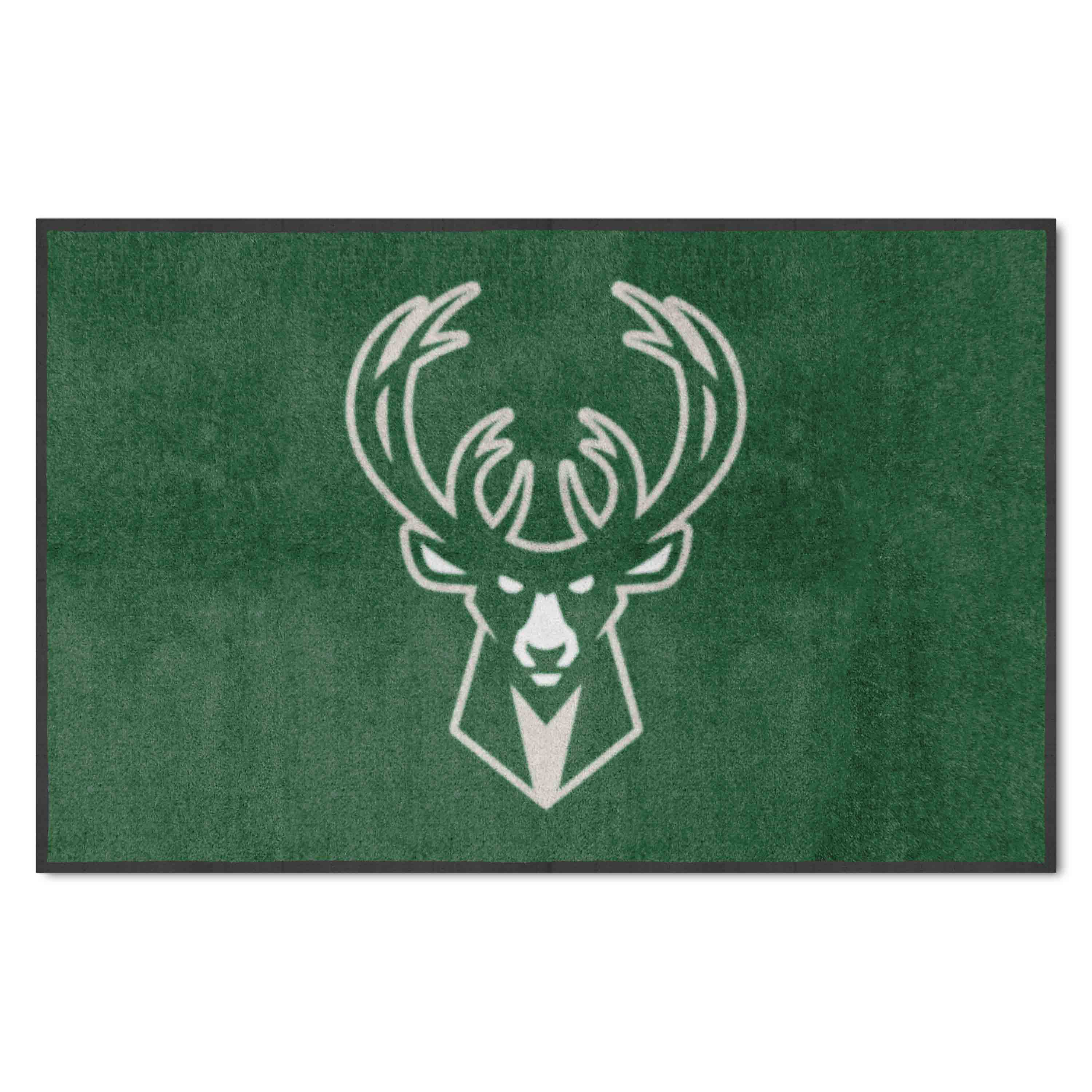 Milwaukee Bucks 4X6 High-Traffic Mat with Durable Rubber Backing - Landscape Orientation