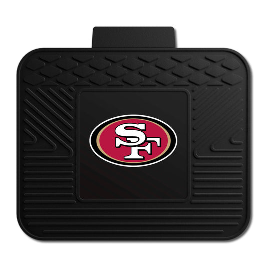 San Francisco 49ers Back Seat Car Utility Mat - 14in. x 17in.