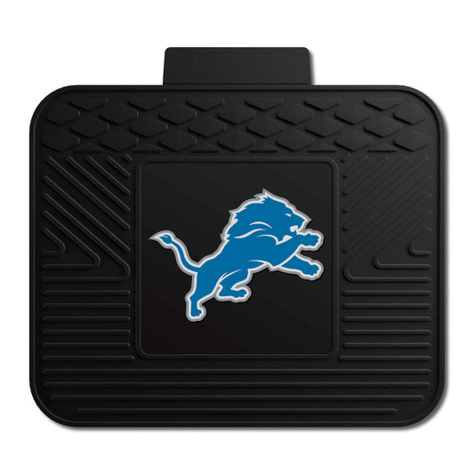 Detroit Lions Back Seat Car Utility Mat - 14in. x 17in.