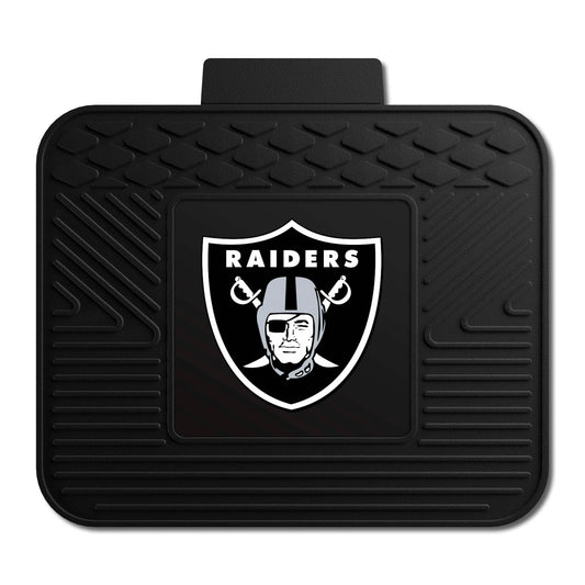 Las Vegas Raiders Back Seat Car Utility Mat - 14in. x 17in.