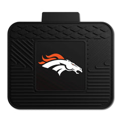 Denver Broncos Back Seat Car Utility Mat - 14in. x 17in.