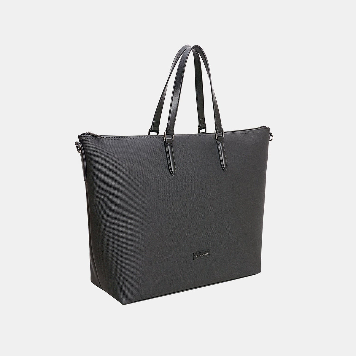 David Jones PU Leather Large Tote Bag - Trendsi