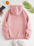 Drawstring Dropped Shoulder Hoodie - Flyclothing LLC