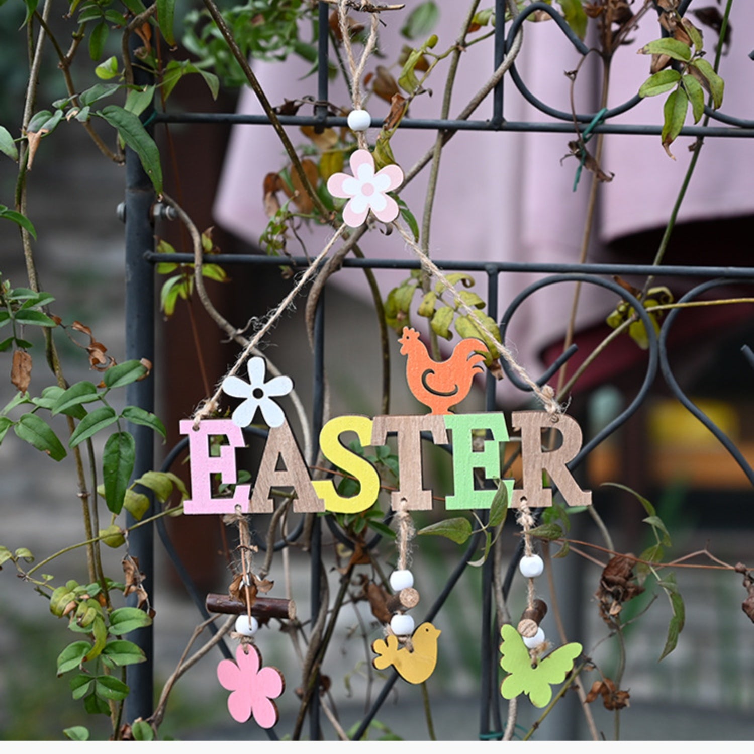 Easter Wooden Hanging Widget - Flyclothing LLC