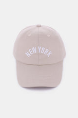 Zenana PARIS Embroidered Baseball Cap - Flyclothing LLC