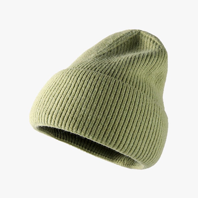 Thermal Solid Knit Hat - Trendsi