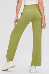 Basic Bae Full Size Drawstring High Waist Pants with Pockets - Trendsi