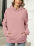 Pocketed Long Sleeve Hoodie