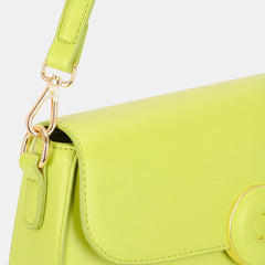 David Jones PU Leather Shoulder Bag - Trendsi