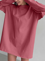 Round Neck Long Sleeve T-Shirt