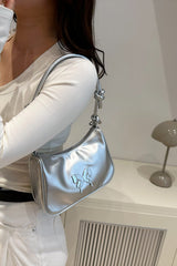 Butterfly PU Leather Knotted Strap Shoulder Bag - Trendsi