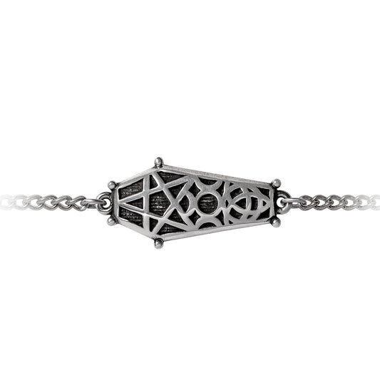 Alchemy Hex Coffin Bracelet Wrist Chain