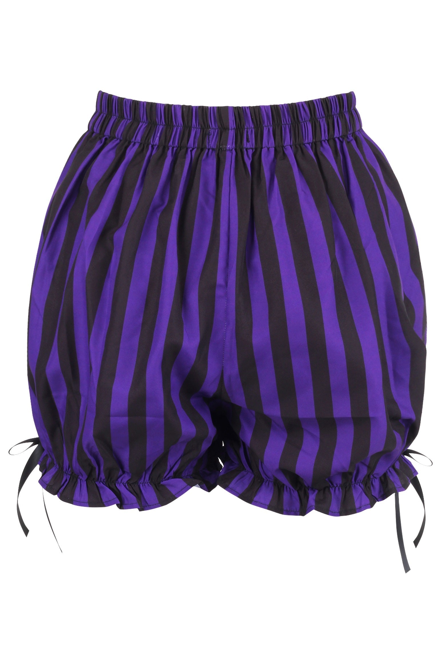 Daisy Corsets Purple/Black Striped Bloomers