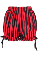 Daisy Corsets Red/Black Striped Bloomers