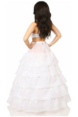 Daisy Corsets White Hoop Skirt