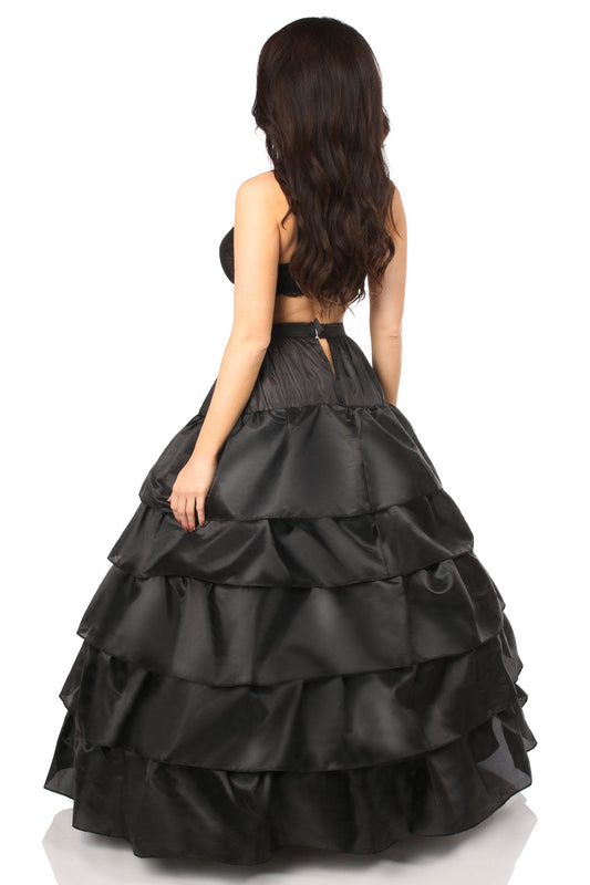 Daisy Corsets Black Hoop Skirt