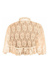 Daisy Corsets Ivory Lace Cape