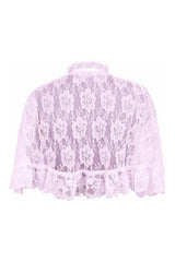 Daisy Corsets Lt Pink Lace Cape