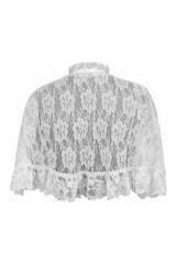 Daisy Corsets White Lace Cape