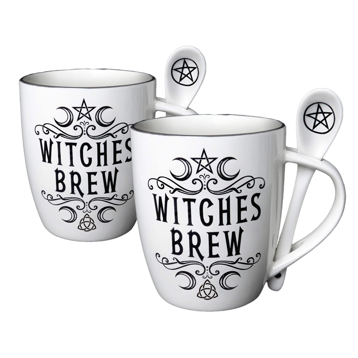 Alchemy Witches Brew Mug and Spoon Set  Giftware - Alchemy Gothic