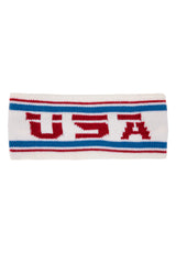 The Salt Lake | White USA Ski Headband