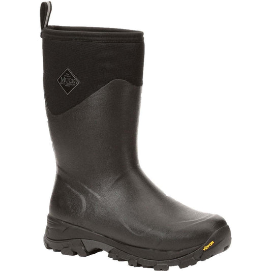 Muck Men's Arctic Ice Mid Boot + Vibram Arctic Grip A.T.