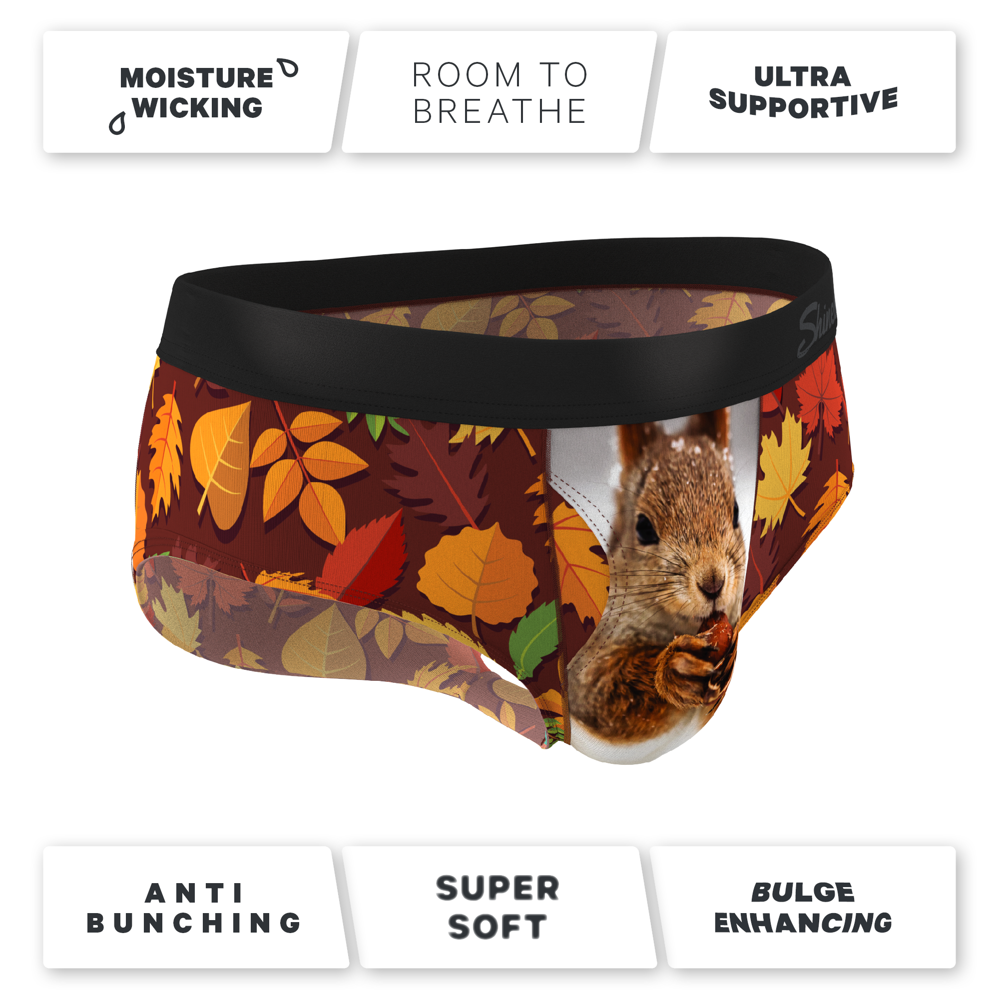 The Acorn Hoard | Squirrel Ball Hammock® Pouch Underwear Briefs